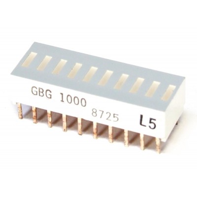 BARRA DIL 10 LED VERDE