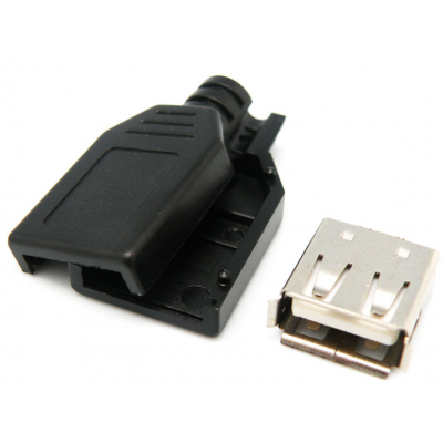 CONECTOR USB HEMBRA TIPO A AER
