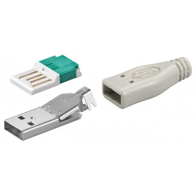 CONECTOR AEREO USB A MACHO...