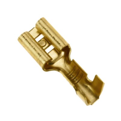100 TERMINALES HEMBRA 6,3X8mm