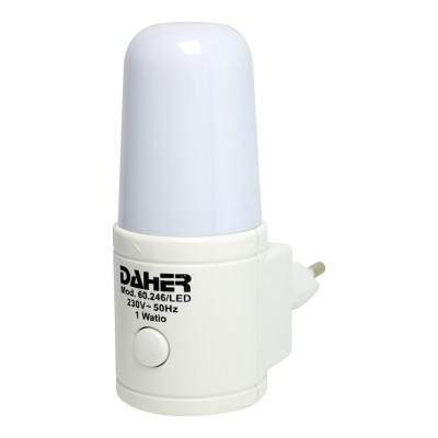 LUZ NOCTURNA LED AZUL 1W 230V