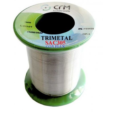 ESTAÑO Trimetal Sin plomo Ø...