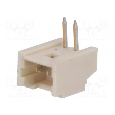 CONECTOR MACHO PCB 2PINES...
