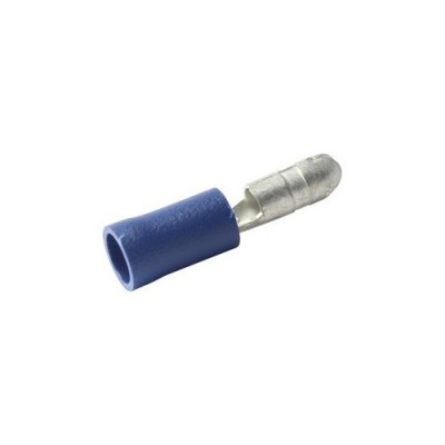 TERMINAL MACHO CILIN.AZUL 5MM