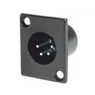 CONECTOR CHASIS XLR MACHO...