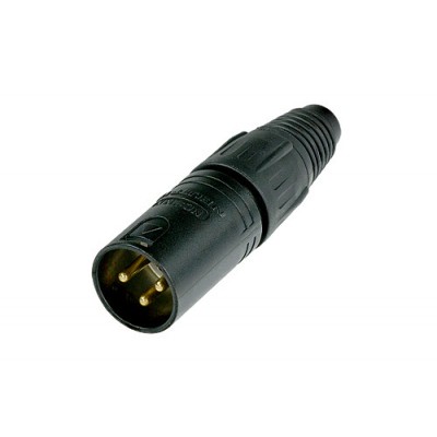 CONECTOR XLR 3CTOS DORADOS...