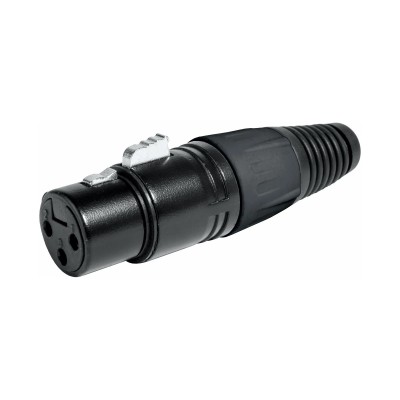 CONECTOR XLR HEMBRA 3 PINS...