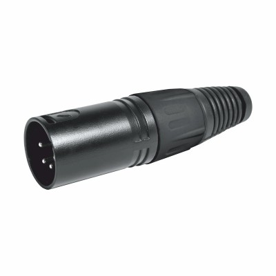 CONECTOR XLR MACHO 4 PINS...