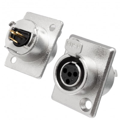 BASE MINI XLR HEMBRA 4CTS