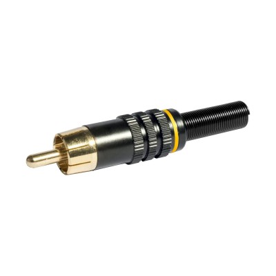 CONECTOR RCA MACHO ANILLO...