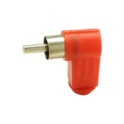 CONECTOR MACHO RCA ACODADO...