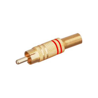 MACHO RCA DORADO AROS ROJOS
