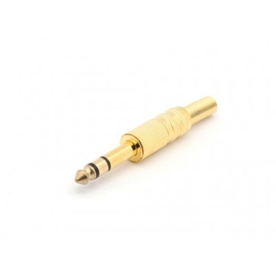 CA024 JACK STEREO 6.3MM METALI