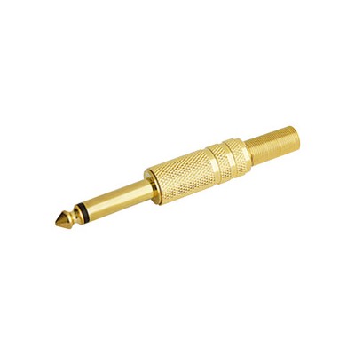 JACK MACHO MONO DORADO 6.3MM