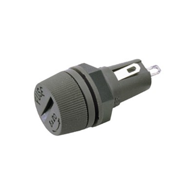 PORTAFUSIBLE 5x20mm CON ROSCA