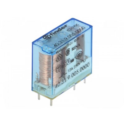 RELE FINDER SPDT 12VDC 16A
