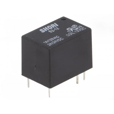 RELE MINIATURA 6V 2A 1CC PCB