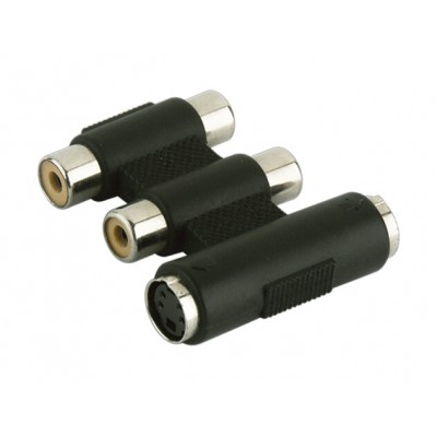 ADAPTADOR 2 RCA's & SVHS...