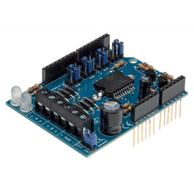 MOTOR POWER SHIELD ARDUINO