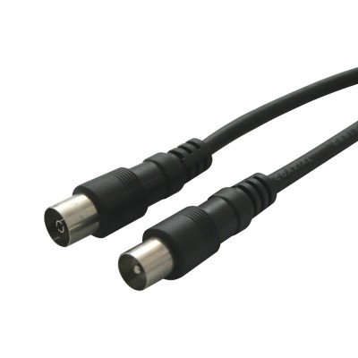 CABLE ANTENA NEGRO M/H 1.5MTS