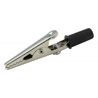 PINZA COCODRILO NEGRA CON...