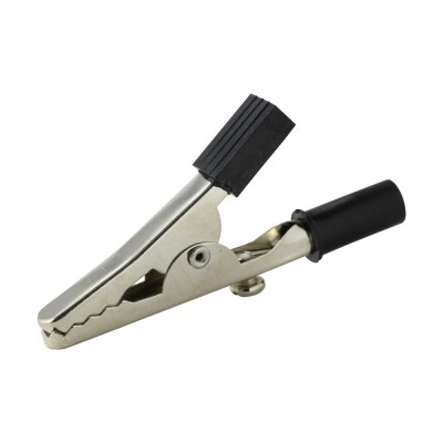 PINZA COCODRILO NEGRA CON...