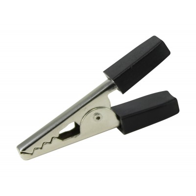PINZA COCODRILO MINI NEGRA...
