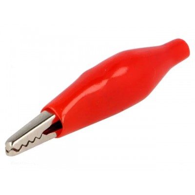 PINZA COCDRILO MEDIANO ROJO...