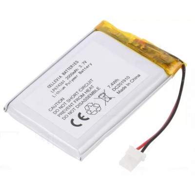BATERIA LI-PO 3.7V 2000mA...