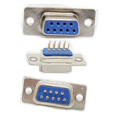 CONECTOR SUB-D HEMBRA 9 CTS...