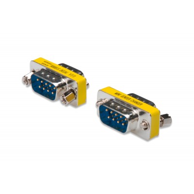 Adaptador DB9 macho/macho