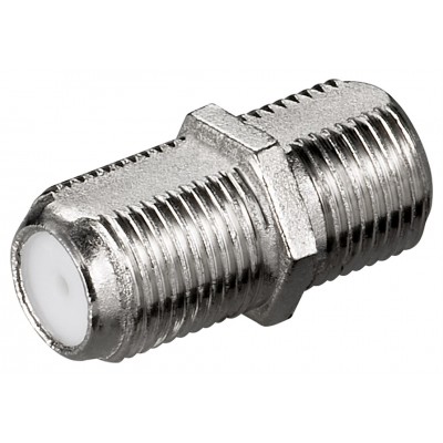 Adaptador F hembra/hembra