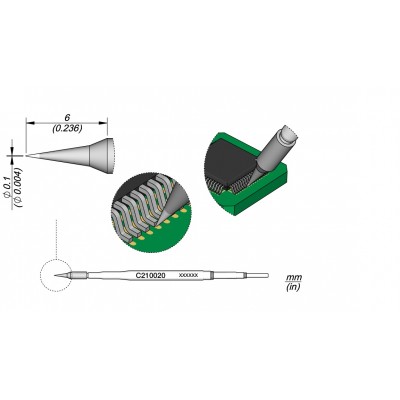 CONICAL CARTRIDGE 0.1