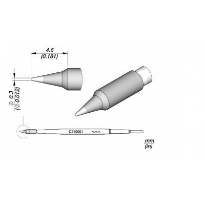 CONICAL CARTRIDGE 0.3