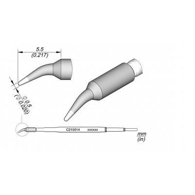 CONICAL CARTRIDGE 0.5