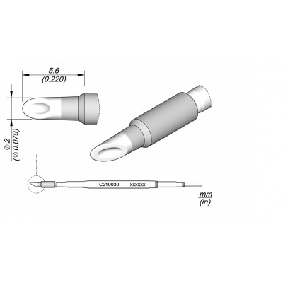 SPOON CARTRIDGE 2M