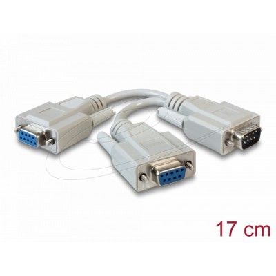 Adaptador Serie D-Sub9 M/H...