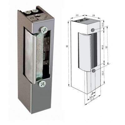 CERRADURA ELECTRICA 12÷24V...