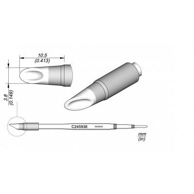 SPOON CARTRIDGE 3.8