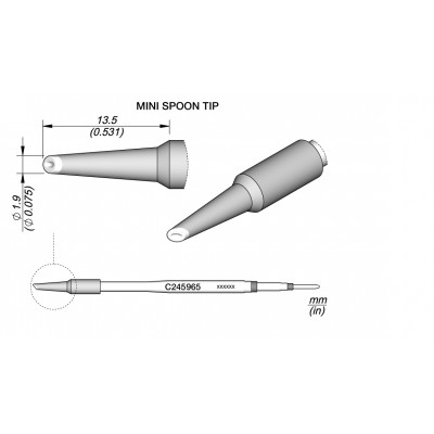 MINI SPOON CARTRIDGE 1.9