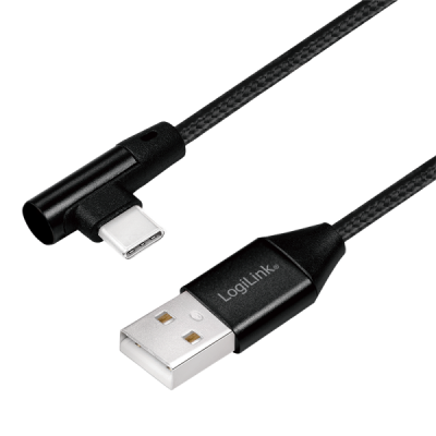 Cable USB-C, C/M (90°) a...