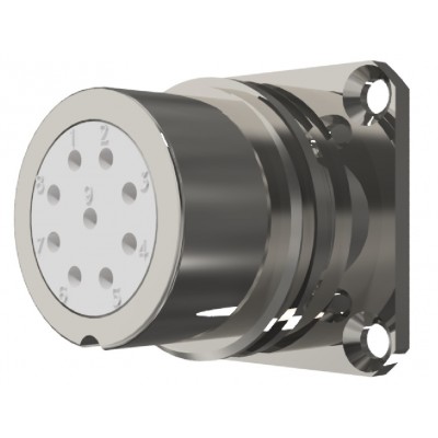 BASE HEMBRA T-20 9-PINS 10A...