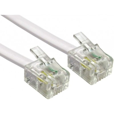 CABLE TELEFONICO 2M  BLANCO...