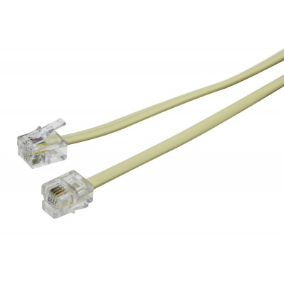 CABLE TELEFONICO MARFIL...