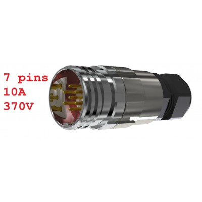 CONECTOR MACHO AEREO 7-PINS...