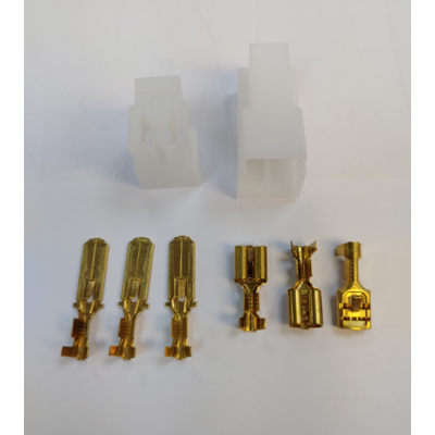 BLISTER COMPLETO 3 VIAS 6,3 MM