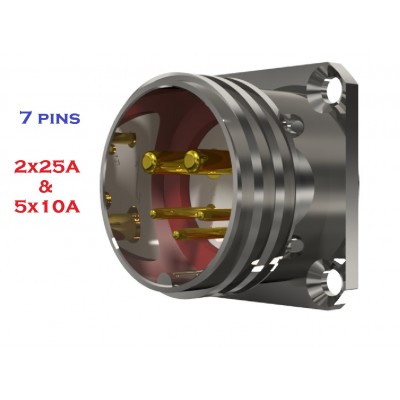 BASE MACHO T-20 7-PINS...