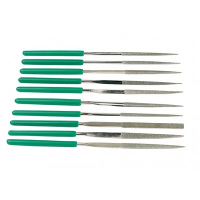 JUEGO 10 LIMAS DIAMANTADAS