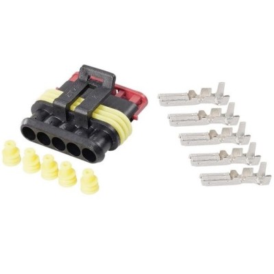 CONECTOR 5 VIAS HEMBRA...