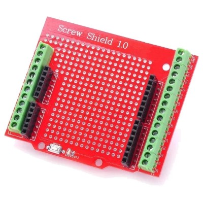 SHIELD CON BORNES ARDUINO UNO